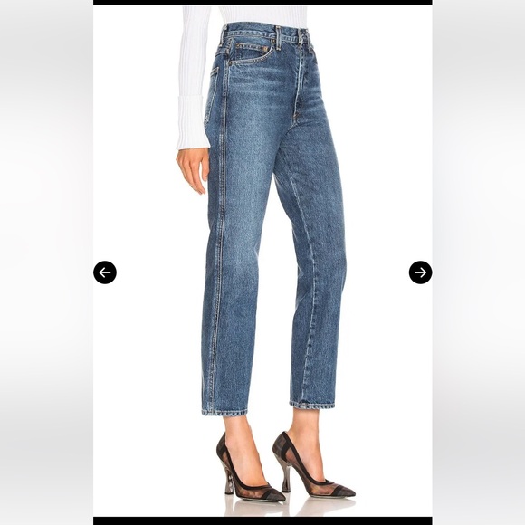Agolde Pinch Waist High Rise Kick Flare Jeans - Picture 11 of 16